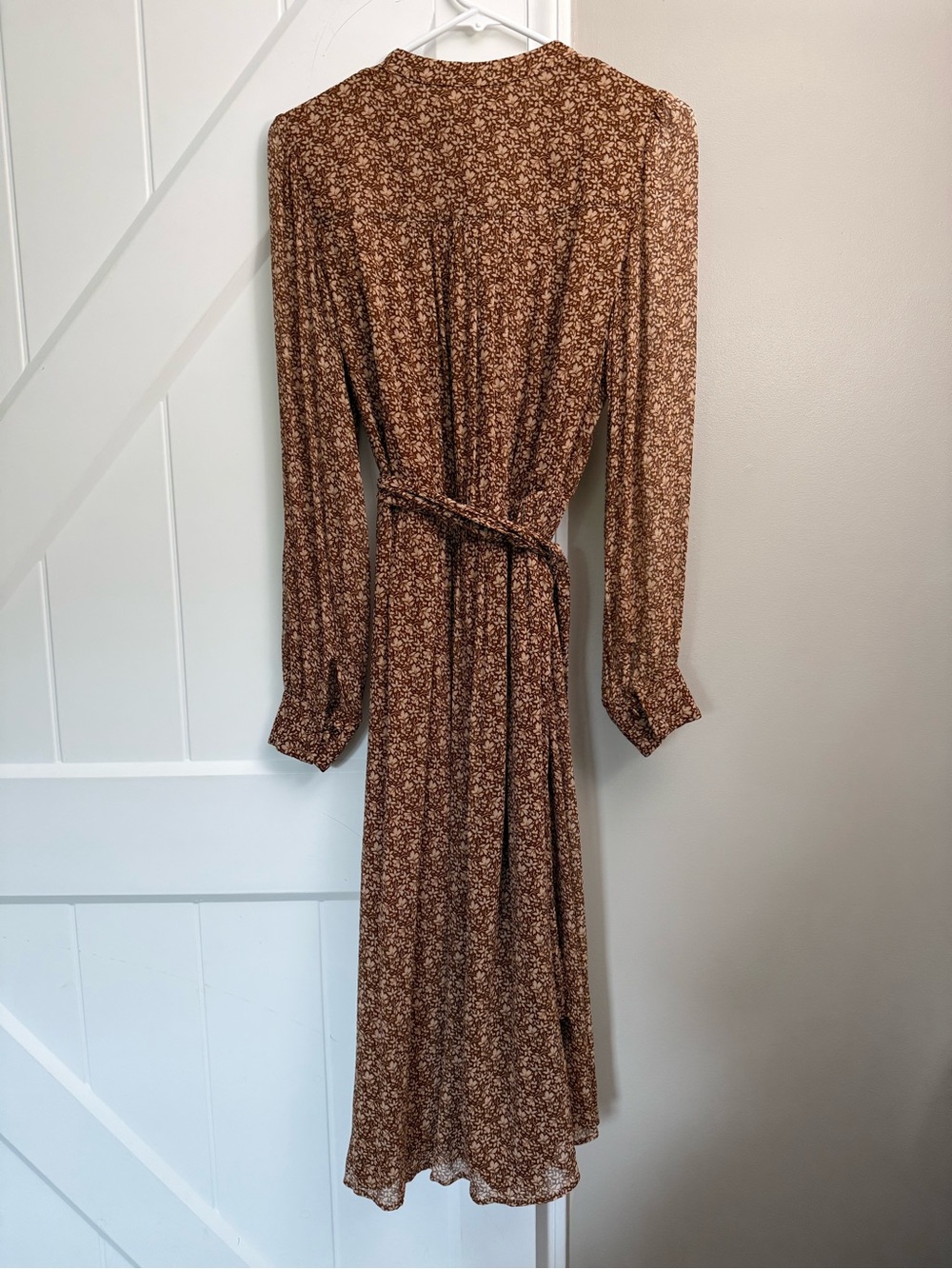 Sezane Alix Floral Midi Dress - Picture 4 of 6